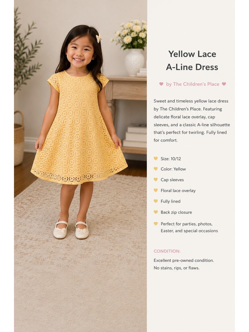 Sunshine Lace Dress